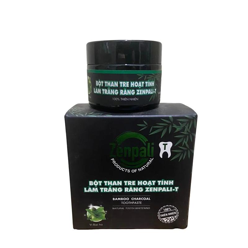 BỘT THAN TRE HOẠT TÍNH LÀM TRẮNG RĂNG ZENPALI-T Làm trắng răng