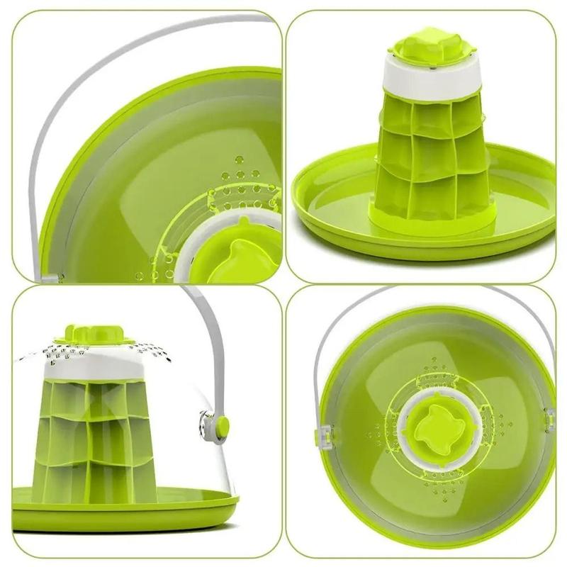 Product Introduction of Spacious Breathable Snails Breeding Tank Transparent Removable Insect Feeding Bin with Handle Prevents Escape Reptile Observing Box Lizard 13