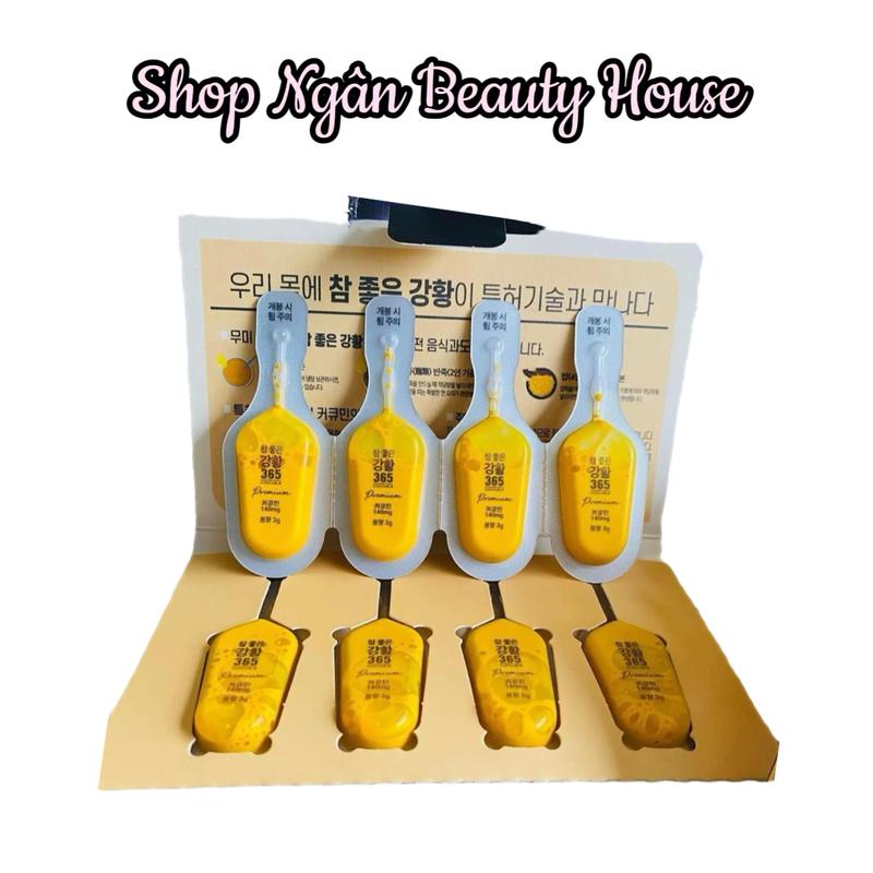 Tinh Nghệ Nano Curcumin 365 Premium - Tách Sét 8 Tép