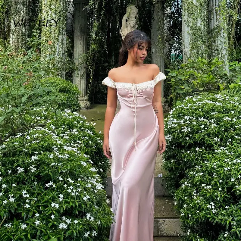 Women's Long Cami Dress Slim Flower Print Square Neck Backless Spaghetti  Strap Dress for Party Club Formal Lady - TikTok Shop Philippines