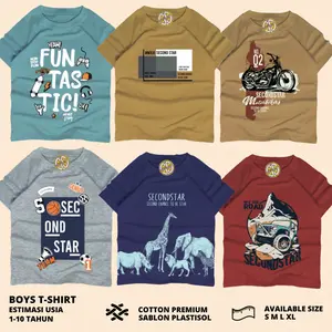 KAOS ANAK LAKI LAKI TERLARIS BISA COD Baju Fashion