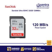 Gambar Sandisk Ultra SDXC 32GB UHS-1 120MB/s SD Card dari Sentra Digital Kota Surabaya 1 Tokopedia