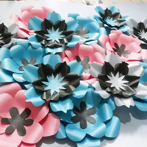 paperflower backdrop ready satuan bijian  ukuran 23cm bunga papan dekorasi bunga lamaran akad nikah engagement wedding anniversary Flower