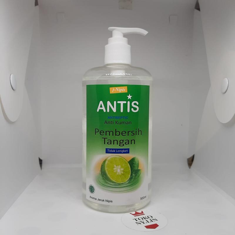Handa sanitizer ANTIS 500 ML Aroma jeruk nipis pembersih tangan 3