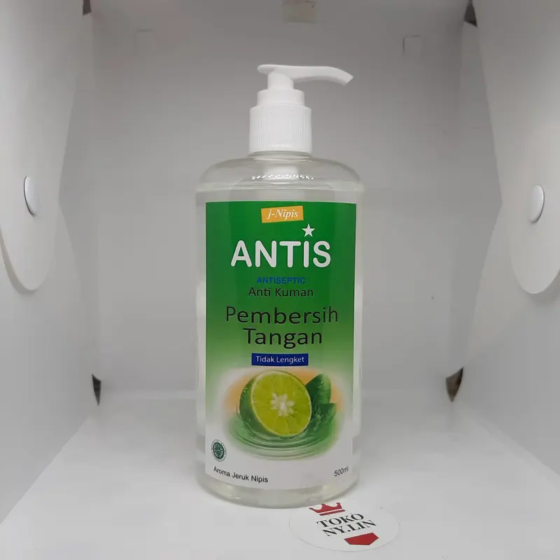 Handa sanitizer ANTIS 500 ML Aroma jeruk nipis pembersih tangan 3