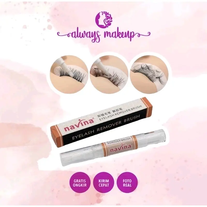NAVINA REMOVER PEN LIQUID PELEPAS BULUMATA EYELASH EXTENTION