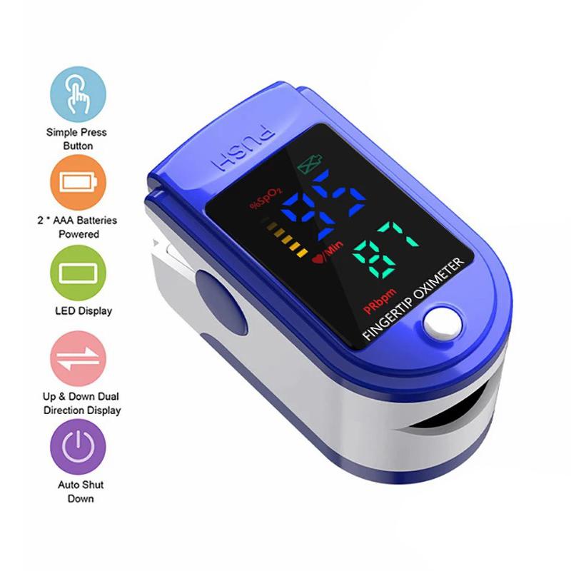 Fingertip PULSE Oximeter SpO2 LED / Digital Ujung Jari Pulse - Shop ...