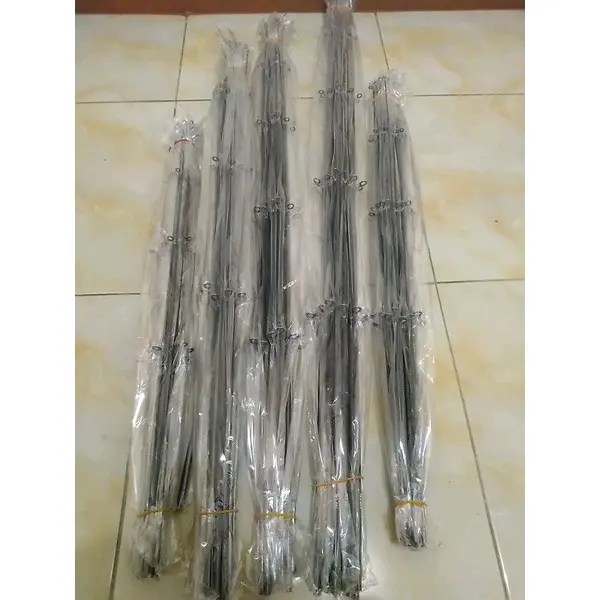ujung joran sambungan atas joran bahan fiber solid 0