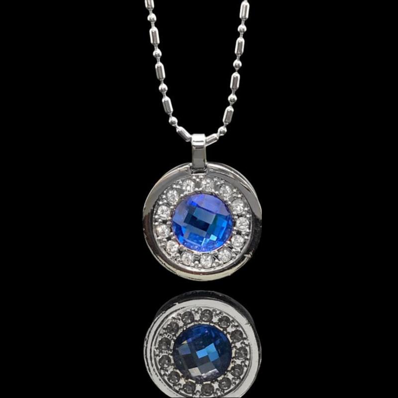 Bio energy Health bracelet set, quantum pendant gem, original box, certificate card, chain, bracelet, many 2