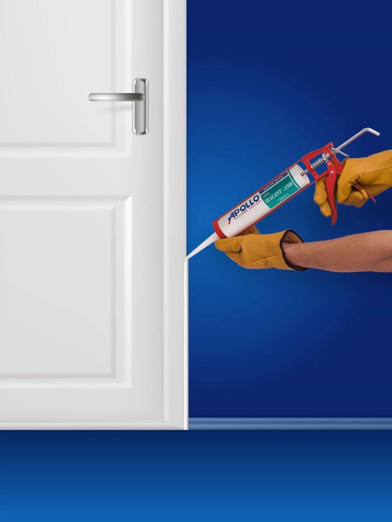 Product Introduction of Keo Apollo A500 chuyên dùng thi công nhôm kính, chống thấm chống đột, dán hầu hết vật liệu 5