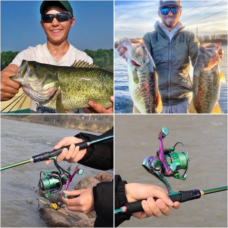 Sougayilang Reel Pancing Double Handle 1000-5000 Spinning Reel Metal Roda 6