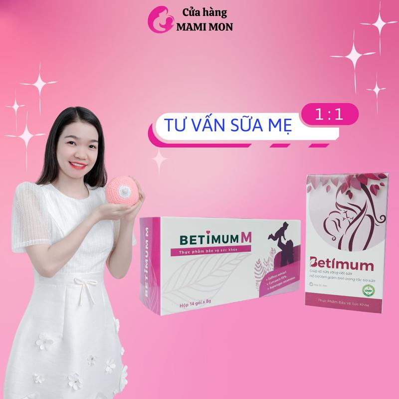 Lợi Sữa Betimum Viên Uống Bột pha Lợi Sữa Cỏ Cà Ri Fenugreek