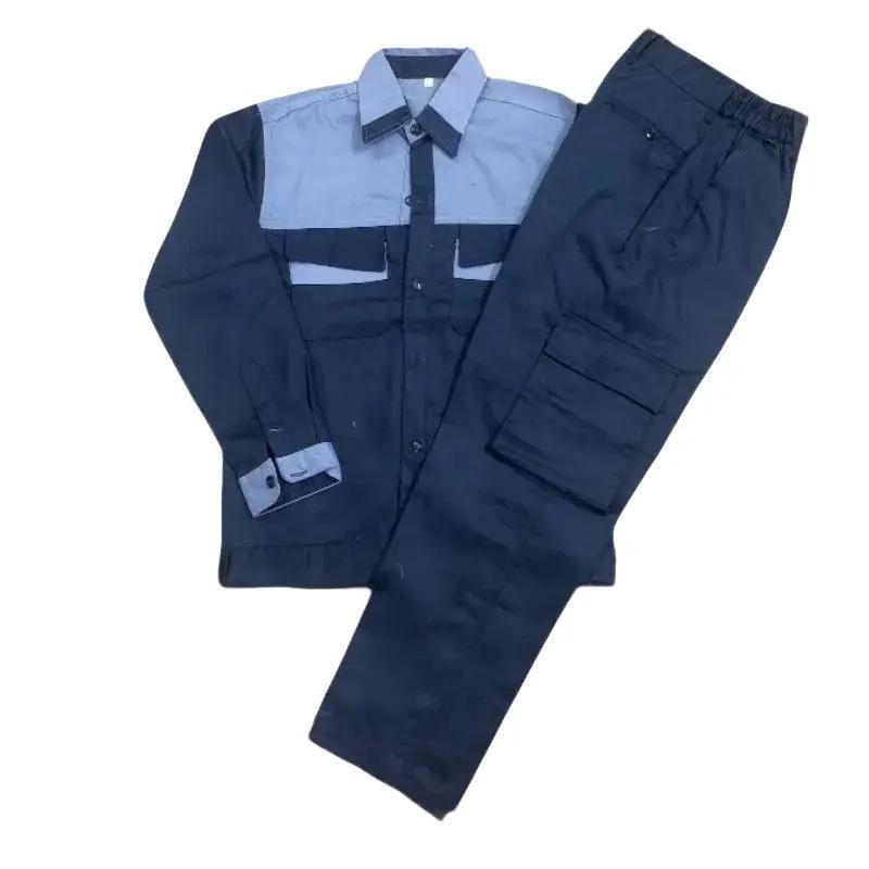 Bộ quần áo bảo hộ lao động m10 Có Túi Hộp , Có Cổ Nam( Menswear ) - Nữ