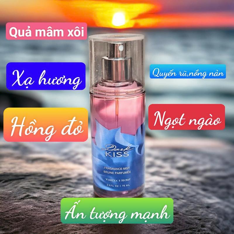 Product Introduction of Xịt Thơm Body Mist Unisex Quyết Rũ Ngọt Ngào Hương Thơm Dài Lâu 75ml 12