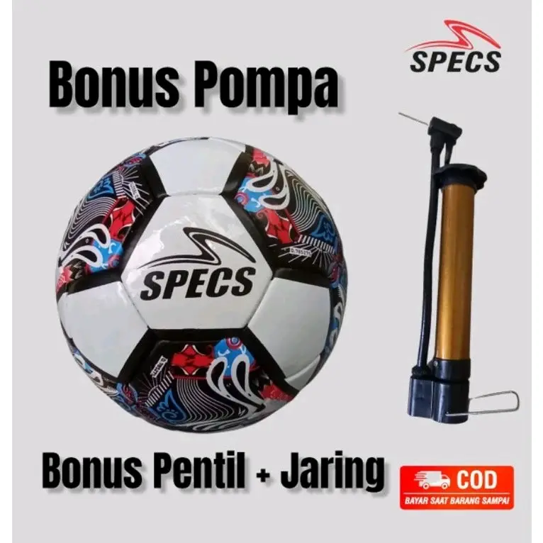 Bola sepak Bola Kaki specs illuzions Size 5 . Bola Kaki Berkualitas. Bola Liga BRI 0
