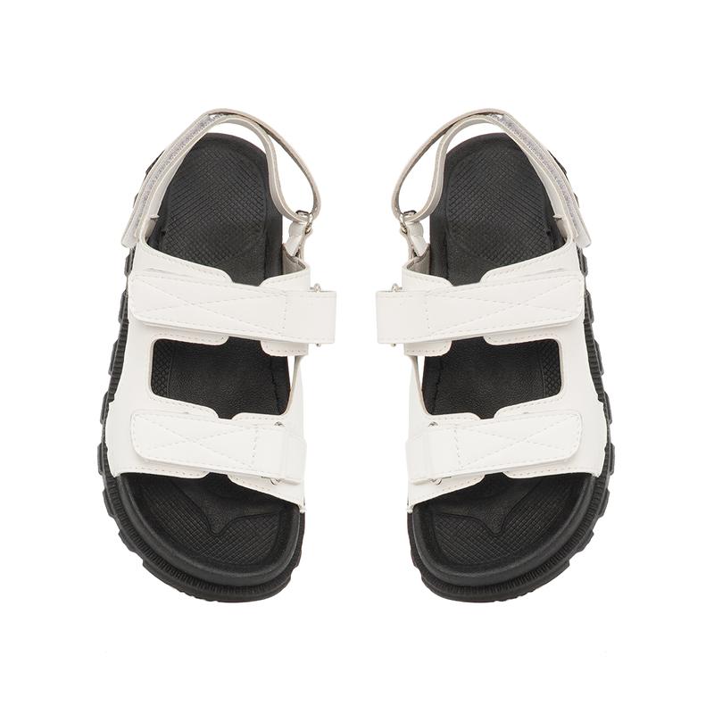 Product Introduction of Giày Sandal Nữ 2 Lớp 2 Quai Xé May Liền Đế Cao 3cm Mã HNSD3F865 10