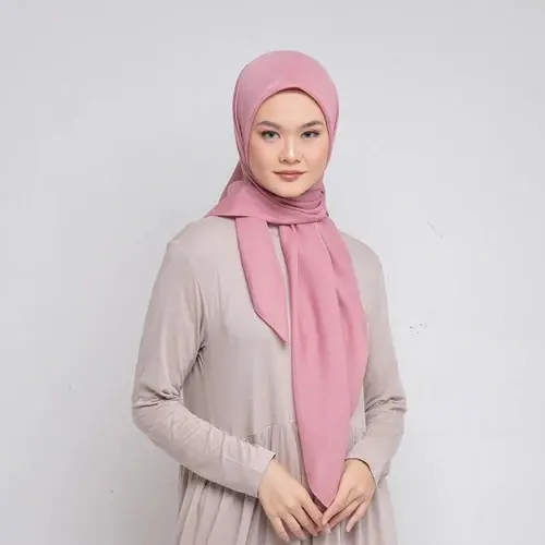 NEW COLLECTION DAUKY PLAIN SQUARE/HIJAB POLOS SEGIEMPAT
