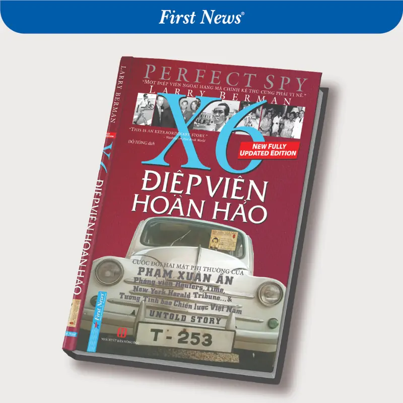 Sách Điệp Viên Hoàn Hảo X6 Phạm Xuân Ẩn (Bìa Cứng) - First News 1