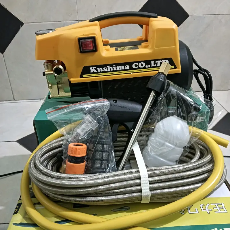 máy rửa xe siêu khỏe siêu rẻ kusima nhỏ gọn dễ sử dụng 0