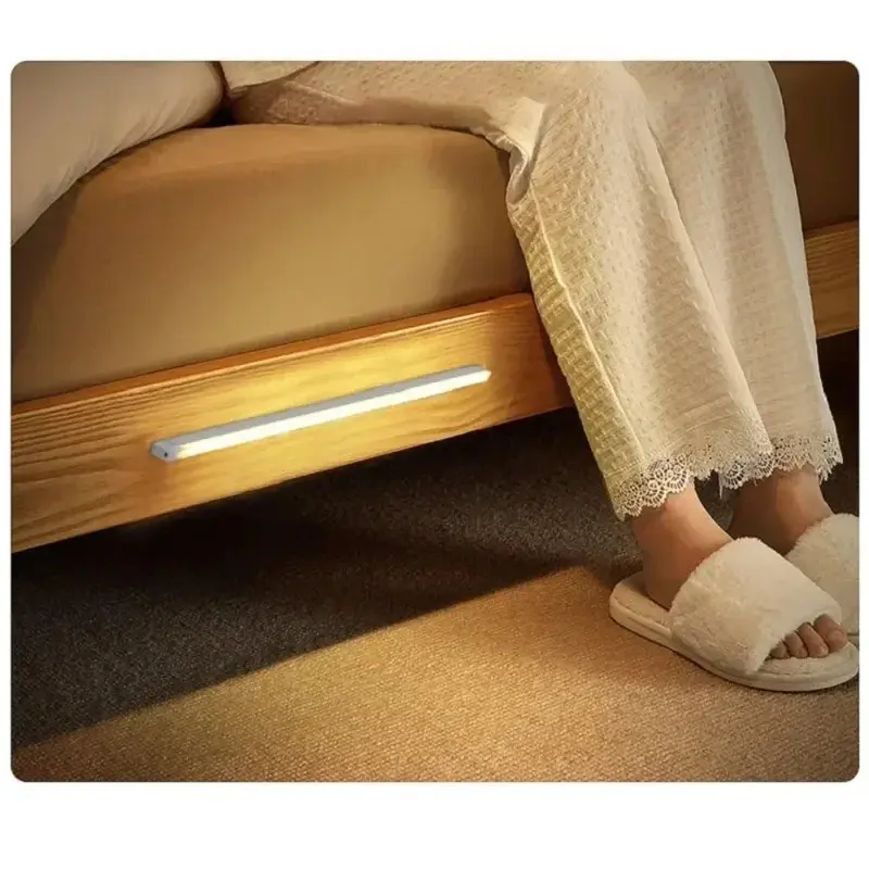 Đèn phòng ngủ, Sạc USB, Đèn Cảm Ứng, Đèn chiếu sáng trong nhà Cầm Tay Thích hợp cho hành lang, tủ quần áo phòng ngủ và đèn ngủ không dây, Đèn LED, Có sẵn trong màu trắng và ấm áp 4
