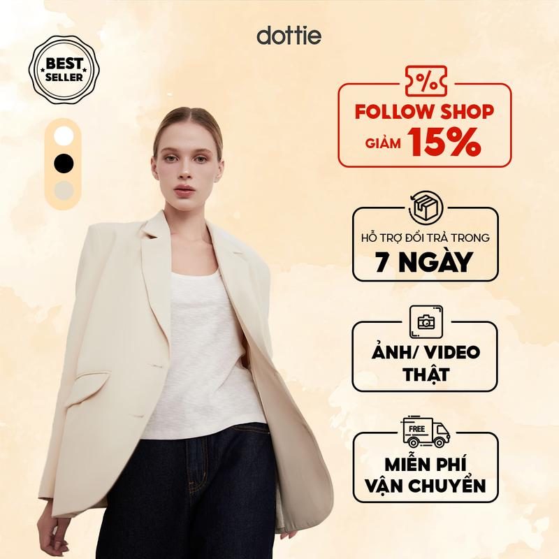 DOTTIE - Áo vest căn bản - T0777 - áo kiểu nữ - TikTok Shop Vietnam