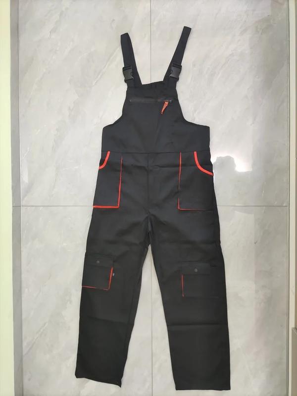 Product Introduction of Bib Overall For Men Women Work Clothes Fly Pockets Painter Coveralls Costume Jumpsuit Mechanic Repairman Uniform Strap Pants4xl 10