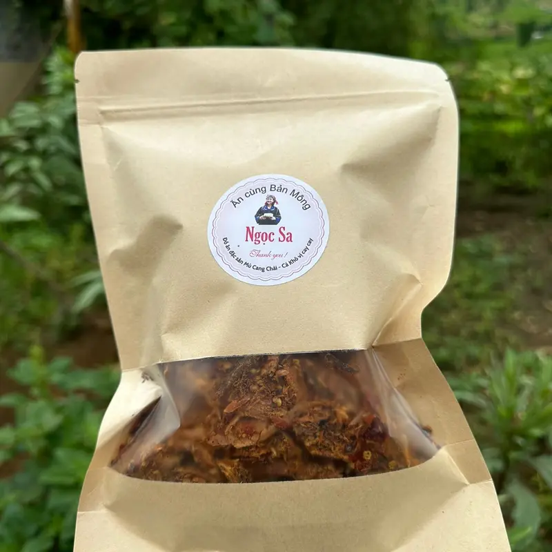 cá khô Hmoob vị cay cay  túi bé 2