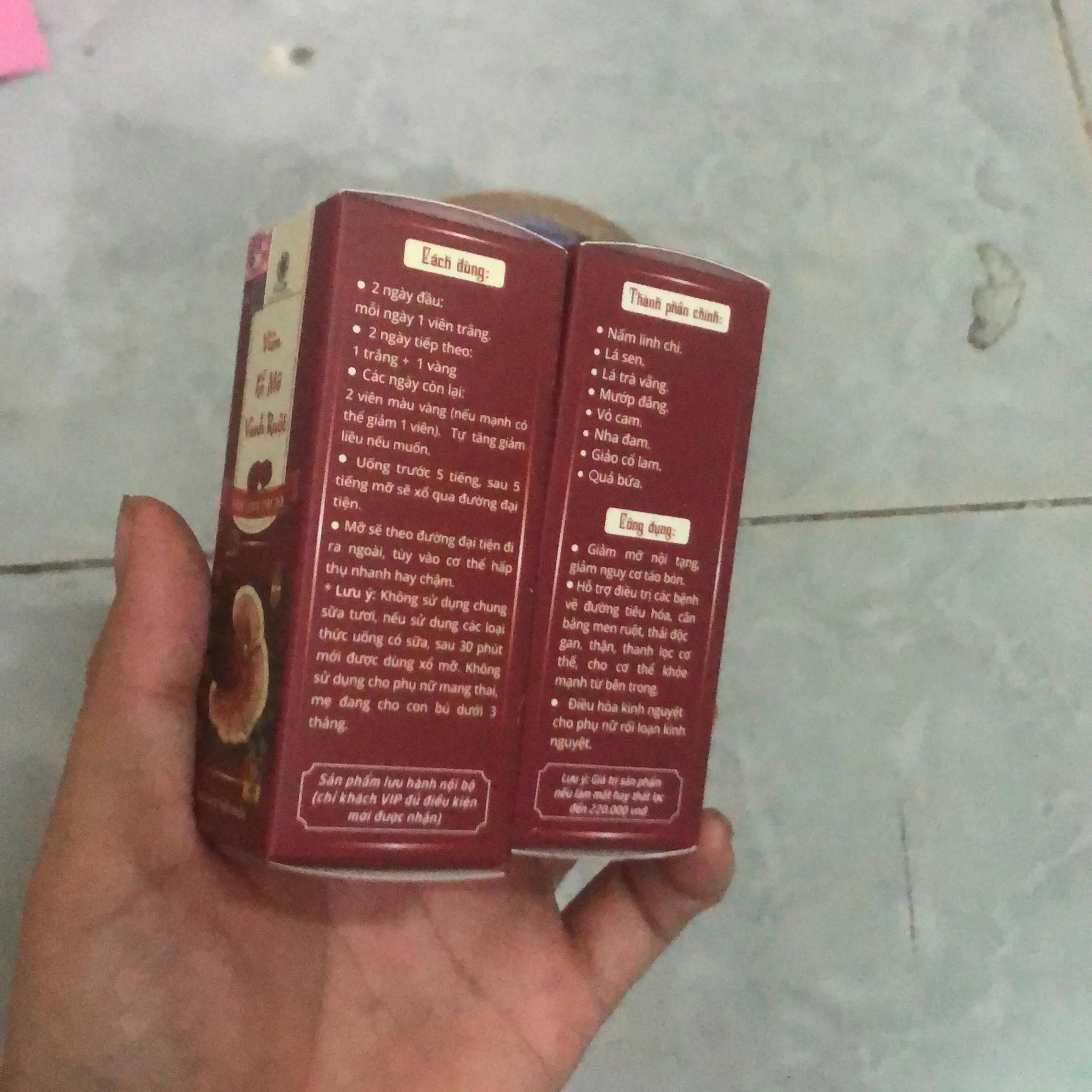 Viên uống nấm linh chi 10v cho người lớn