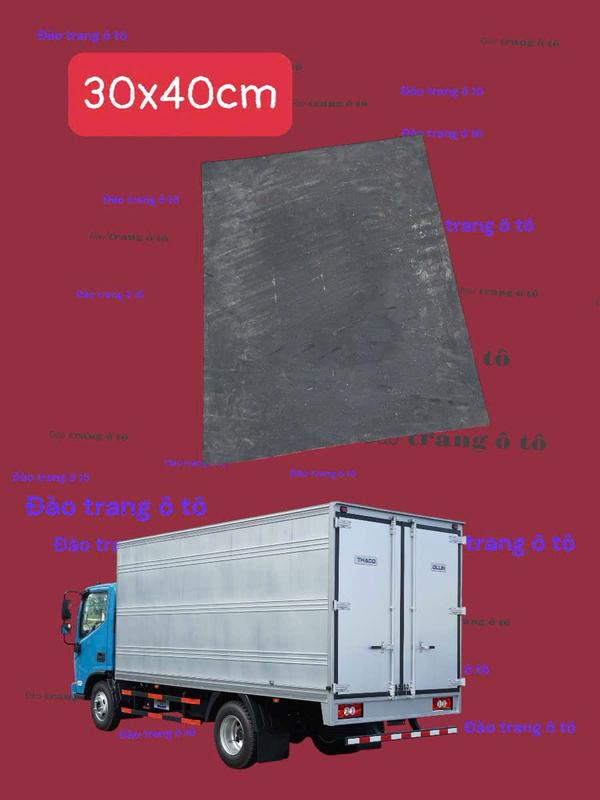 Chắn bùn ngang 30cm dài 40cm dùng cho xe ô tô 5 tạ ba gác các loại chắn bùn băng tải 30x40 siêu bền 2