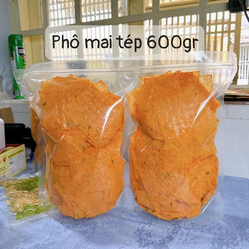 Combo 2 phô mai: Bánh Tráng Phô Mai Tép (600gr 2 túi) 1q banh  trangsieucay td  thập cẩm