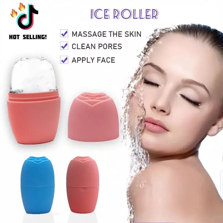 Ice molder for face Ice Roller Mold Face Lift Reduce Acne Shrink Pores Massage Ice Roller Face