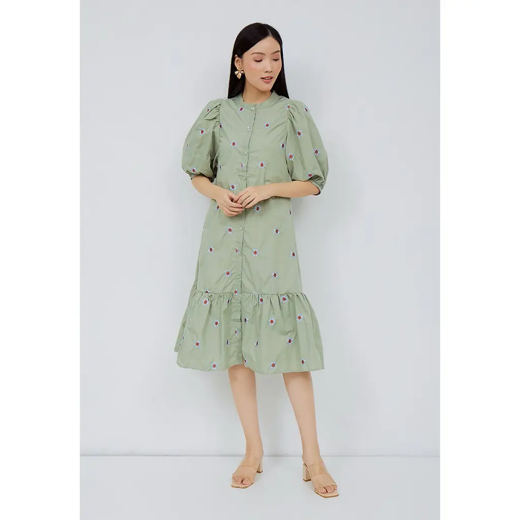Savnion - Brea midi dress / casual dress