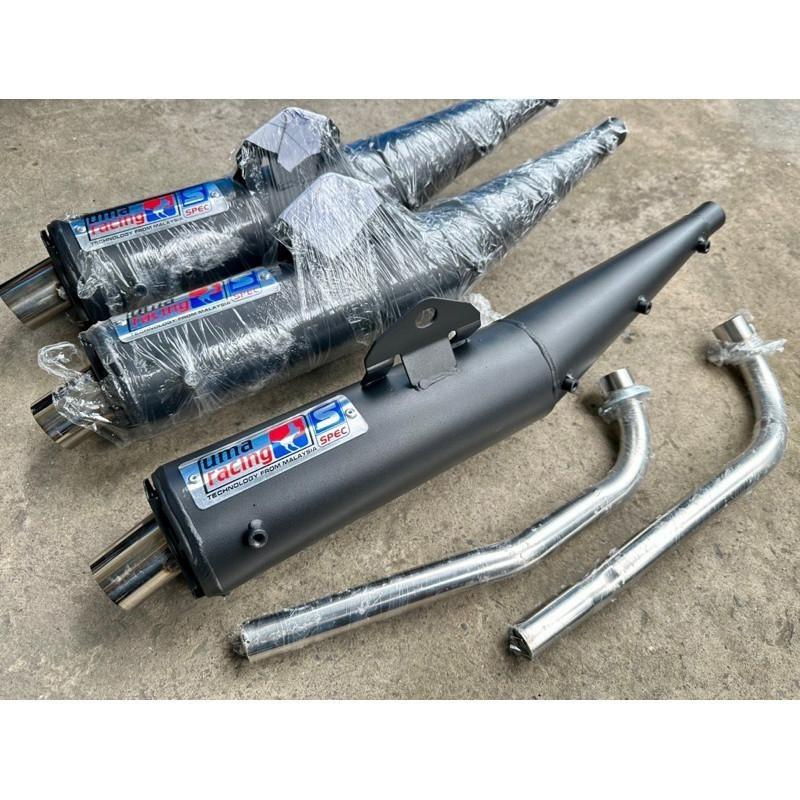 Pô Uma Cắt Ngắn-họng Inox 42mm móc ù tặng cổ Sirius Wave(Không Tiêu) Phụ Kiện Phụ Tùng