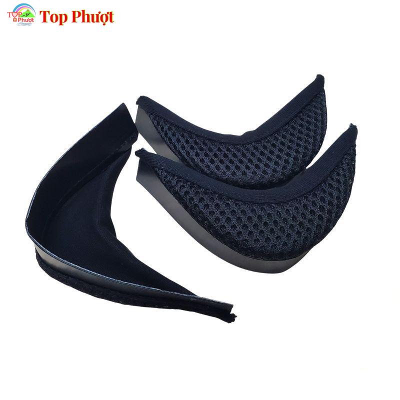  Đệm lót che cằm mũ bảo hiểm Fullface chắn gió chắn bụi phụ kiện cho nón Agu Royal Asia Ego Sport 