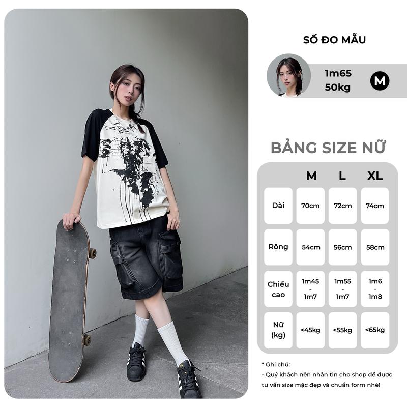 Áo Thun Local Brand Unisex LUNACY Restraint Cotton Form Oversize 3