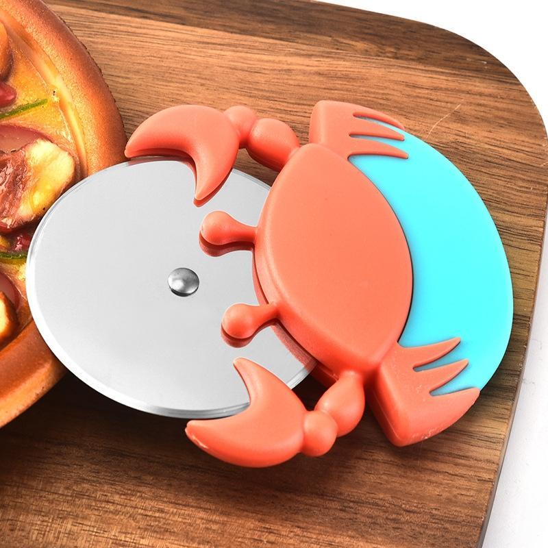 Stainless Steel Pizza Cutter, Wooden Handle Axe Pizza Cutter, Baking Pizza Cutter, Round Pie Cutter, Food Divider, Cooking Kitchen Utensils, Cutting Tool, Kitchen Gadgets 7