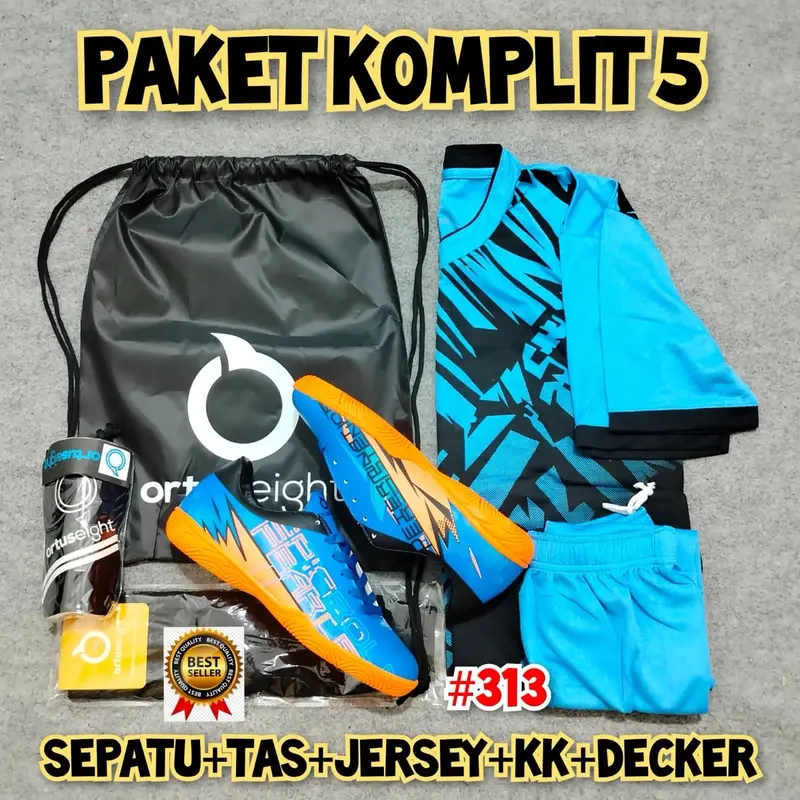 Paket Komplit Sepatu Futsal legion lv3 terbaru dan bekualiatas 1