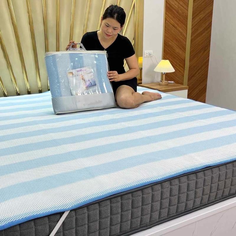 Chiếu điều hoà Hanna Hàn Quốc, model DH-HAN003 vải lanh vn vải không dệt trúc mây 0