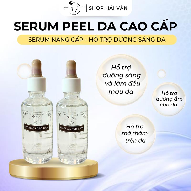 2 Chai Serum Body Hải Vân Chai Thủy Tinh Trong 300ml Hỗ Trợ Phục Hồi Da Dưỡng Sáng Da Skincare Nữ
