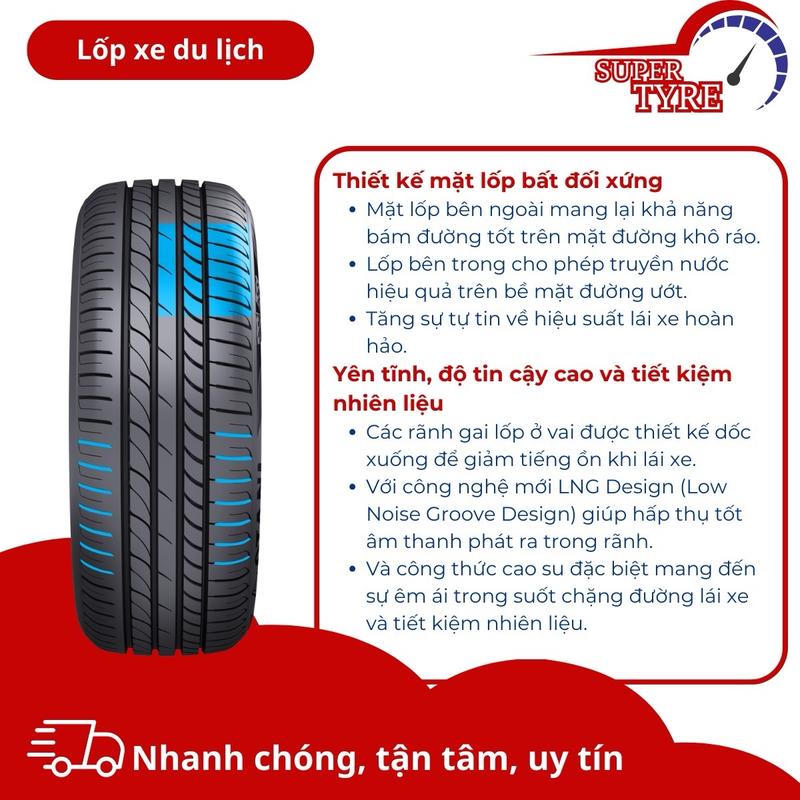 Lốp xe ô tô du lịch THÁI LAN OTANI 165/60R14 EK1000 -  Phụ Kiện,  Phụ Tùng 1
