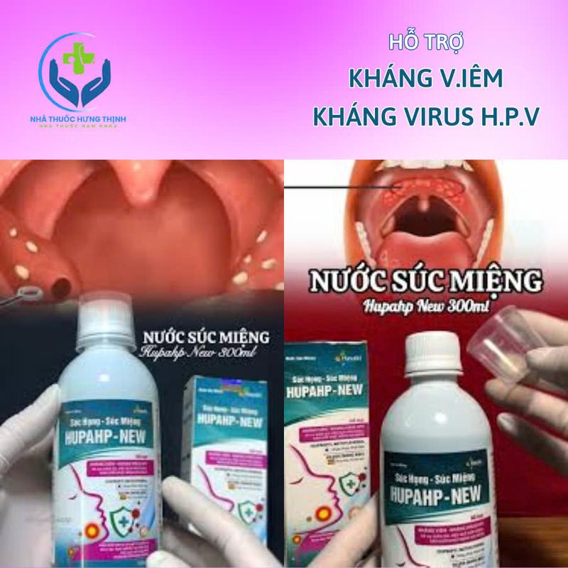 Product Introduction of Nước súc họng - Súc miệng HUPAHP-NEW kháng viêm, kháng khuẩn 3