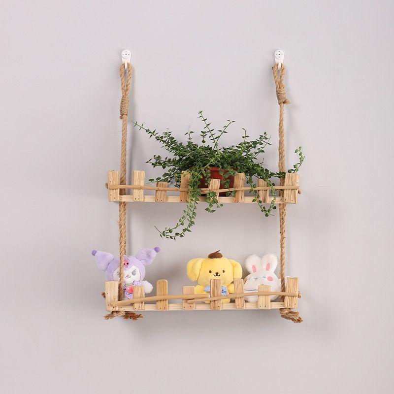 Nordic Wall Shelf Free Punch Wall Wall-Mounted Storage Partition Board ...