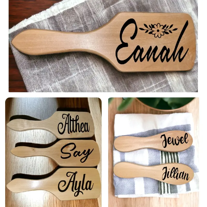 PERSONALIZED HAIRBRUSH (Vinyl Sticker) - TikTok Shop Philippines