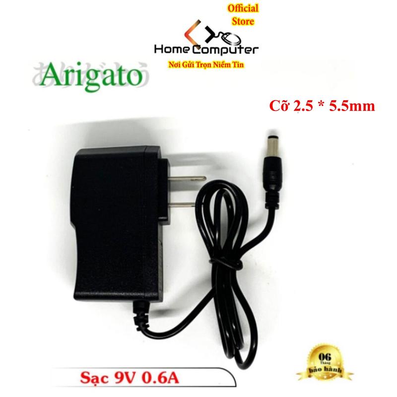 Nguồn sạc 9V - 0.6A cỡ 2.5 * 5.5mm chuyên cấp nguồn cho Adapter Tplink,Tenda, hàng chất lượng giá rẻ