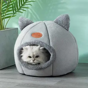AOXIN Tempat Tidur Hewan Peliharaan Kucing Cat House Size L - HTC01