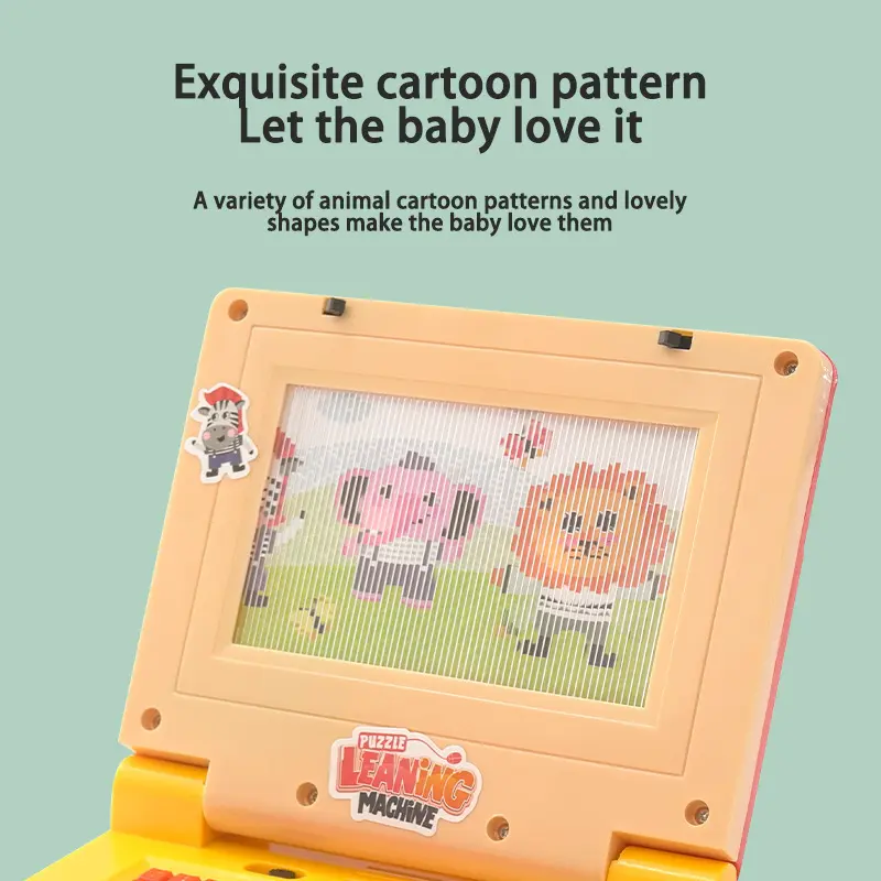 Mainan Laptop Anak mainan edukasi anak Alat Bantu Belajar Learning Machine Anak Dengan Lampu Musik Toy Plastik 5