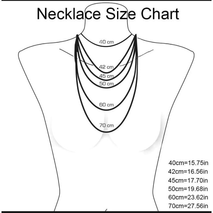 Kalung Rantai Titanium Anti Karat Tidak Berubah  Warna Model Round Snake Liontin Bambu Pria Dan Wanita Gold Silver 6