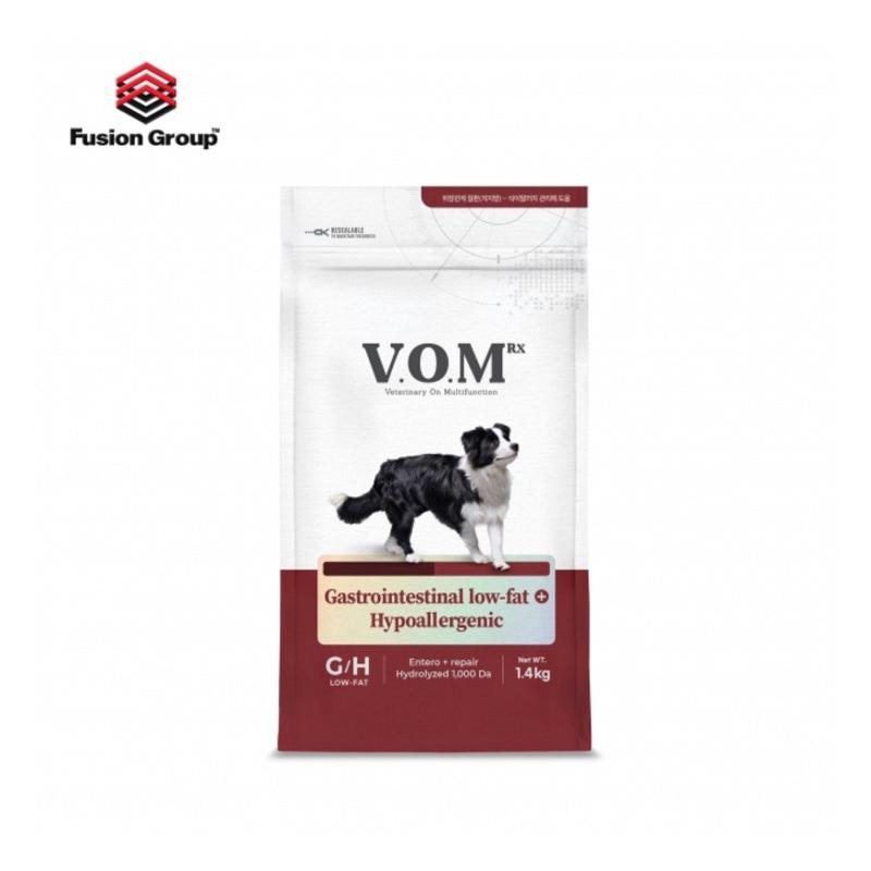 Thức ăn hạt hỗ trợ cho hệ tiêu hóa và chống dị ứng thực phẩm ở chó - V.O.M RX Gastrointestina Low-Fat + Hypoallergenic 0