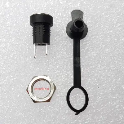 Jack sạc DC-022B chuẩn 5.5mm x 2.1mm (Jack DC Có cao su chống nước) 5