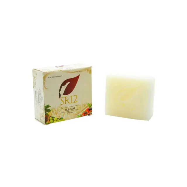 Rice Soap SR12 60 Gram Organik Pembersih Wajah Berminyak Berjerawat sabun cuci